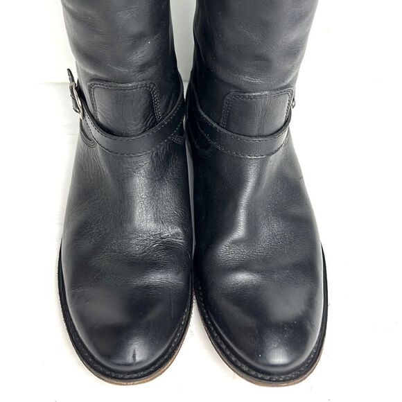 FRYE Shirley 77745 Riding Equestrian
Tall Black Leather Size 8 - Picture 9 of 16